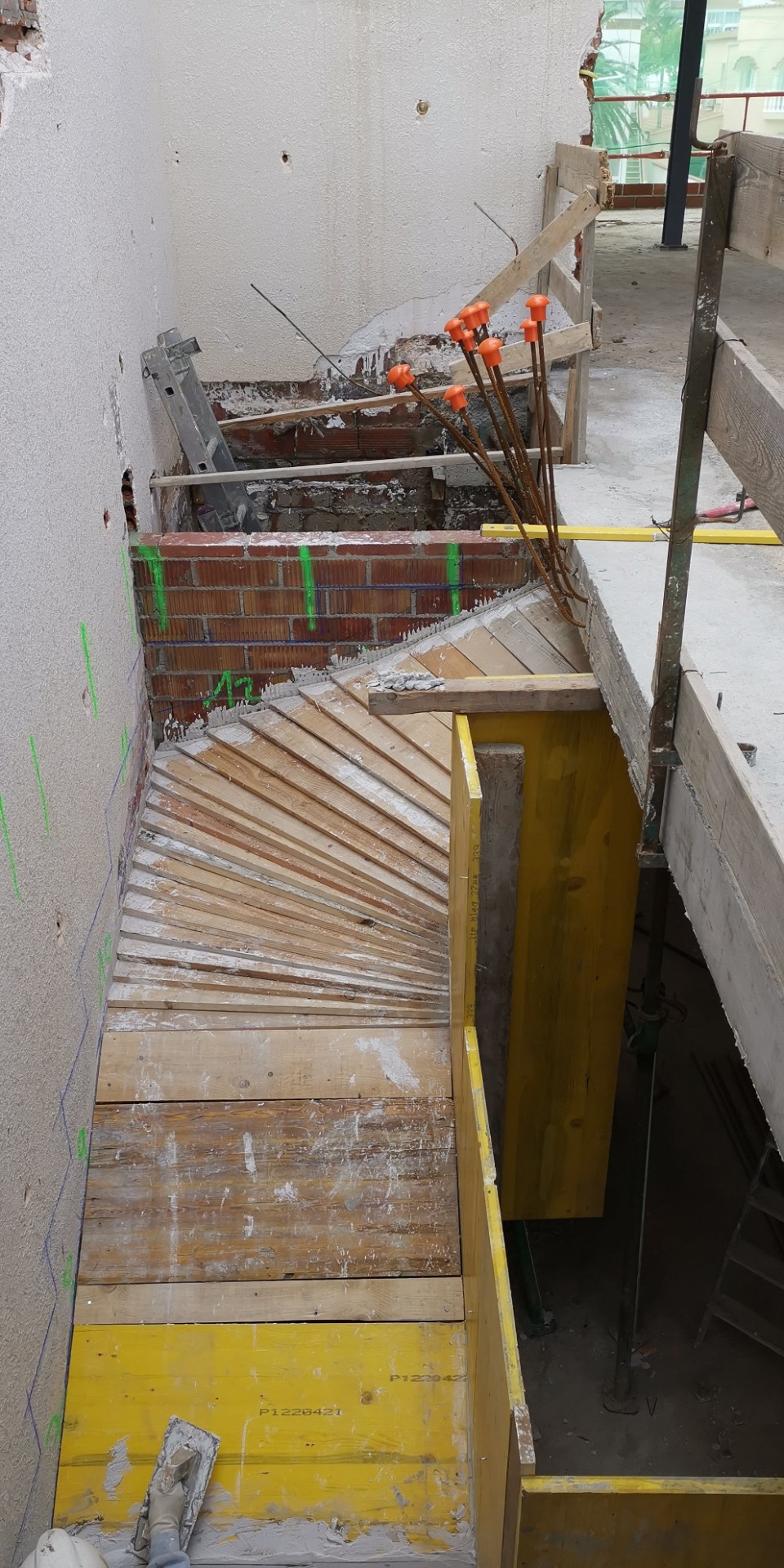 Encofrados de escaleras 