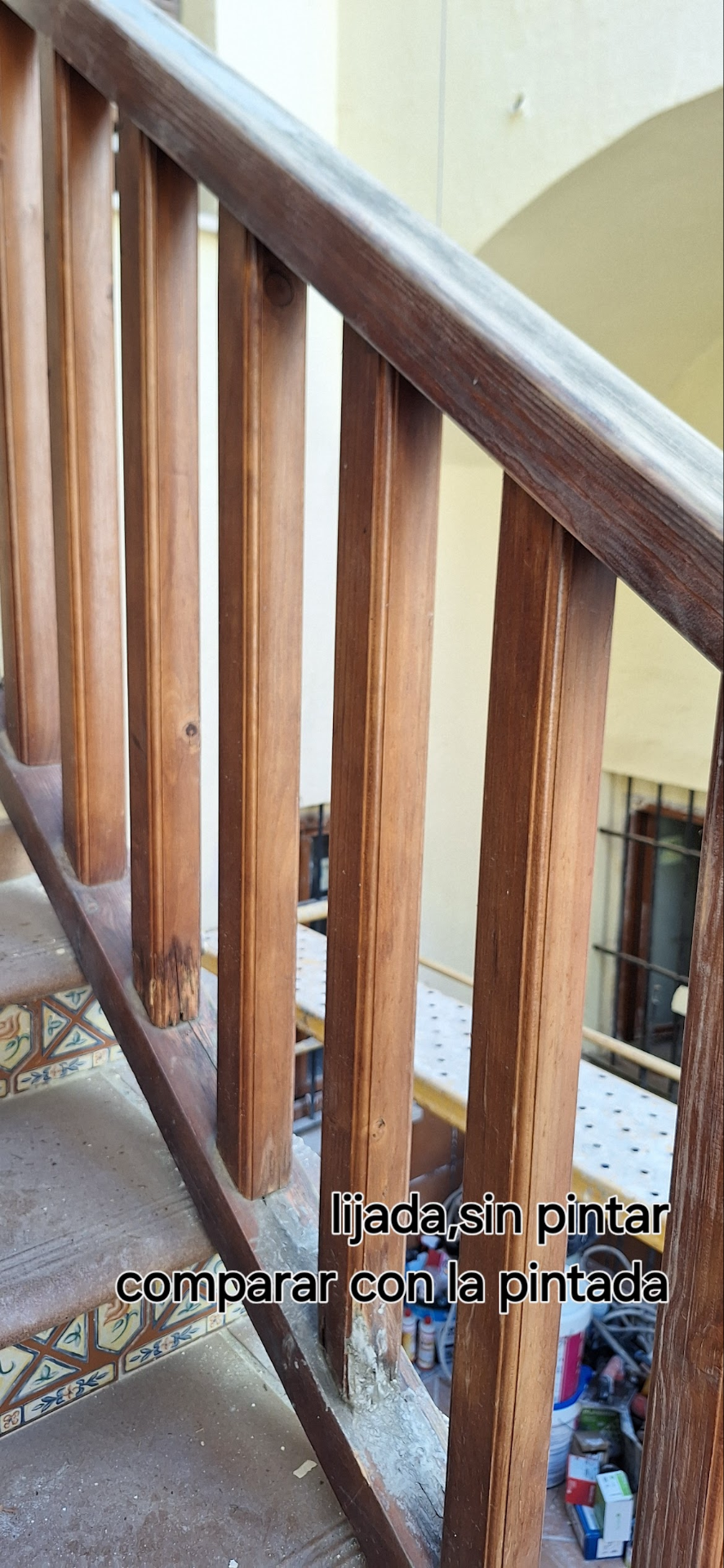 Renovación de madera,barandas,vigas...