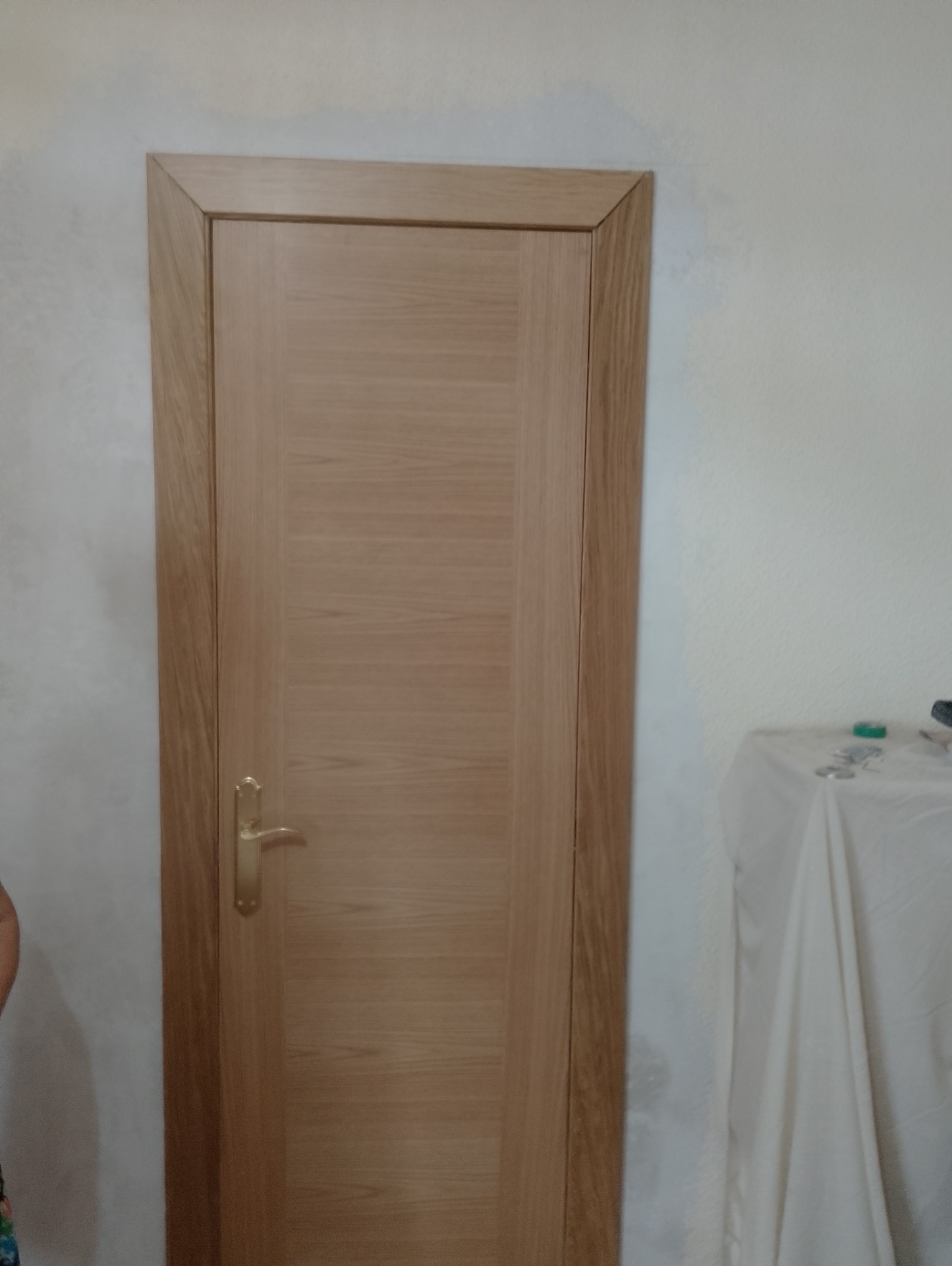 Colocación puerta y marco